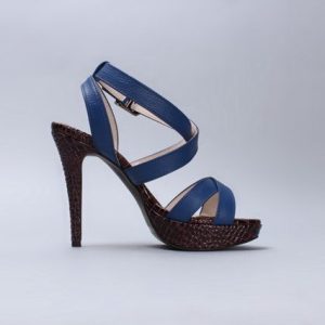 Blue High Heels